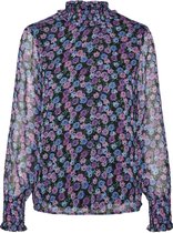 Vero Moda Blouse Vmchiffa Ls High Neck Blouse Wvn Ga 10256897 Hyacinth/rose Dames Maat - S