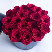 Roses by Valentin | Luxury Flowerbox | Longlife rozen | Giftbox | Cadeau voor haar | Valentijnsdag | Moederdag | Bruiloft | Classic Red Box
