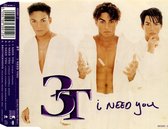 3T - I need you (album version) / brotherhood CD-single