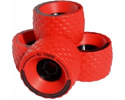MBS all terrain wheels 100mm rood
