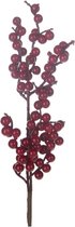 - kunstmatige berry branch 41x13cm - red - 41x13x