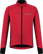 Onda Full Membrane Vasco da Gama Fietsjack  Fietsjack - Maat 140  - Unisex - rood - zwart