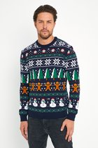 Foute Kersttrui Heren - Christmas Sweater - Kerst Trui Mannen Maat M