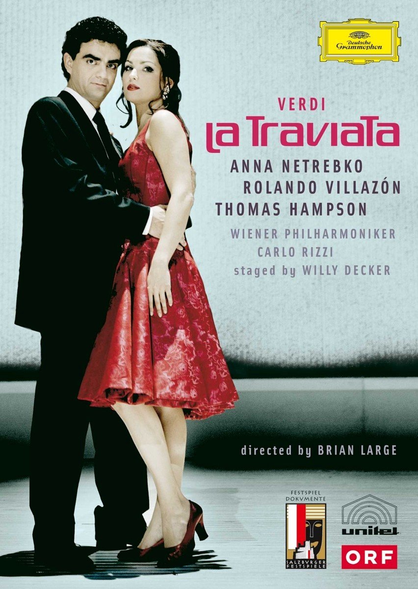 Anna Netrebko, Rolando Villazón, Wiener Philharmoniker - Verdi: La Traviata (DVD) (Complete)