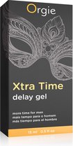 Power Escorts - Xtra Time Gel - super Delay creme - Zaadlozing vertragende glijmiddel - 15 Ml -  ORGIE - 21234
