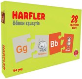 Harfler – Öğren Eşleştir - Turks Puzzel - Letters Vergelijken