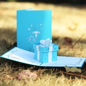 5 stuks Valentijnsdag wenskaarten met envelop - Tiffany blauwe wenskaarten - Valentine - jubileum - 3D pop-up kaarten geschenkdoos - cadeau - jubileumkaart - Greeting Cards