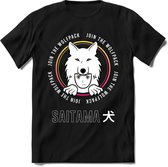 Join The Wolfpack T-Shirt | Saitama Inu Wolfpack Crypto Ethereum kleding Kado Heren / Dames | Perfect Cryptocurrency Munt Cadeau Shirt