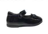Naturino velcro riempje strikje lederen ballerina 4524 lak navy mt 25