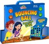 Afbeelding van het spelletje Bouncing Ball - 4 op een rij - 4 op een rij Kinderspel of Volwassenspel - gooien met pingpongballen - Partyspel - Feestspel