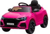 Audi RSQ8 Roze - Elektrische Kinderauto - 12V Met Afstandsbediening - MP3 input - AUX - LED lampen - bluetooth