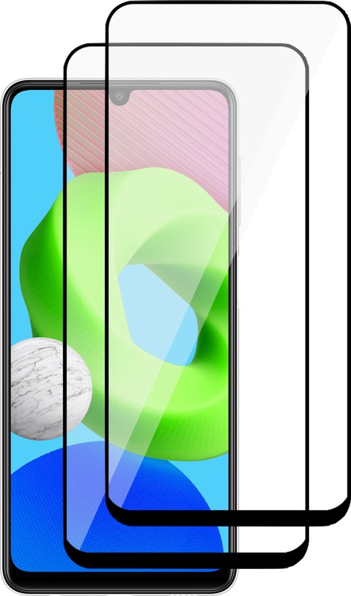 2x Full Screenprotector Glas voor Samsung Galaxy M22 - Samsung Galaxy M22  Screen... | bol