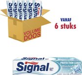 Signal Tandpasta Protection Caries Blancheur (6 x 75ml)