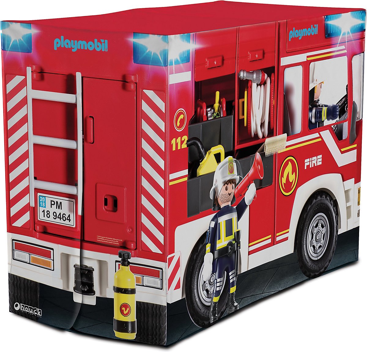 Playmobil City Action brandweer speeltent 145 x 70 x 105 cm Voor