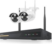 Dakta® Beveiligingscamera | Draadloos & WiFi | 2 Camera’s | Camera Set | CCTV | Bewegingsdetector | Set
