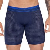 Clever Moda - Process Boxer Donker Blauw - Maat S - Heren Boxer - Sportboxer lange pijpen - Mannen ondergoed