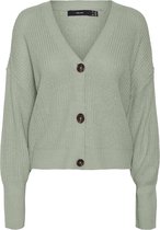 Vero Moda VMLEA LS V-NECK CUFF CARDIGAN NOOS Dames Vest - Maat XL