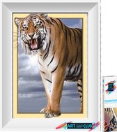 Artstudioclub™  Diamond painting volwassenen 35*45cm  tijger