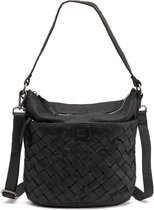 Biba Lewisburg Hobo Shoulder Bag Black