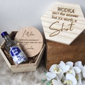Griffel-Gifts Geschenkbox Meter - Geboorte - Wodka