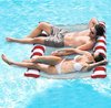 Waterhangmat XXL - Waterhammock - Groot Luchtbed - Luchtbed Zwembad - Opblaasbaar - Geschikt voor 2 personen - 138 x 130cm