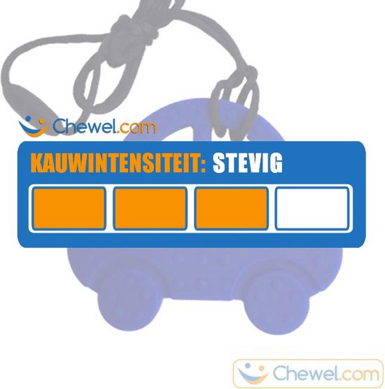 Bijtketting Auto Mr Bean Autootje - Chewel ® van Chewel® — afbeelding 2