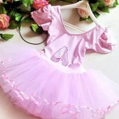 Ballet Pakje - Ballet Jurkje - Tutu - Prinsessen Jurk - Ballerina - Roze - Maat 98-110 - Meisjes 4 Tot 6 Jaar