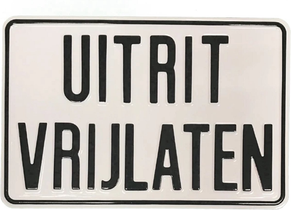Uitrit Bord