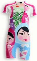 UVEA Kidsguard badpak combinatie anti UV 80+ Manly - Maat 9/18 maanden - Polska print