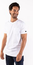 P&S Heren T-shirt-KEVIN-white-XL