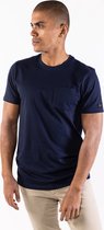 P&S Heren T-shirt-KEVIN-navy-L