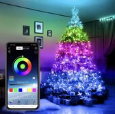 CB-GADGETS Kerstboomverlichting app - lichtsnoer - RGB - APP - kerst - licht - versiering - 10m - kerstversiering - kerstverlichting - slimme verlichting - smart - sfeer - cadeau - kerstboom 