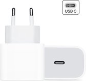 Quick Charge USB-C stekker – geschikt voor Apple iPhone 13 – iPhone lader – iPhone 13 Pro – iPhone 13 Pro Max – iPhone 12 – 20W USB-C oplader - snellader