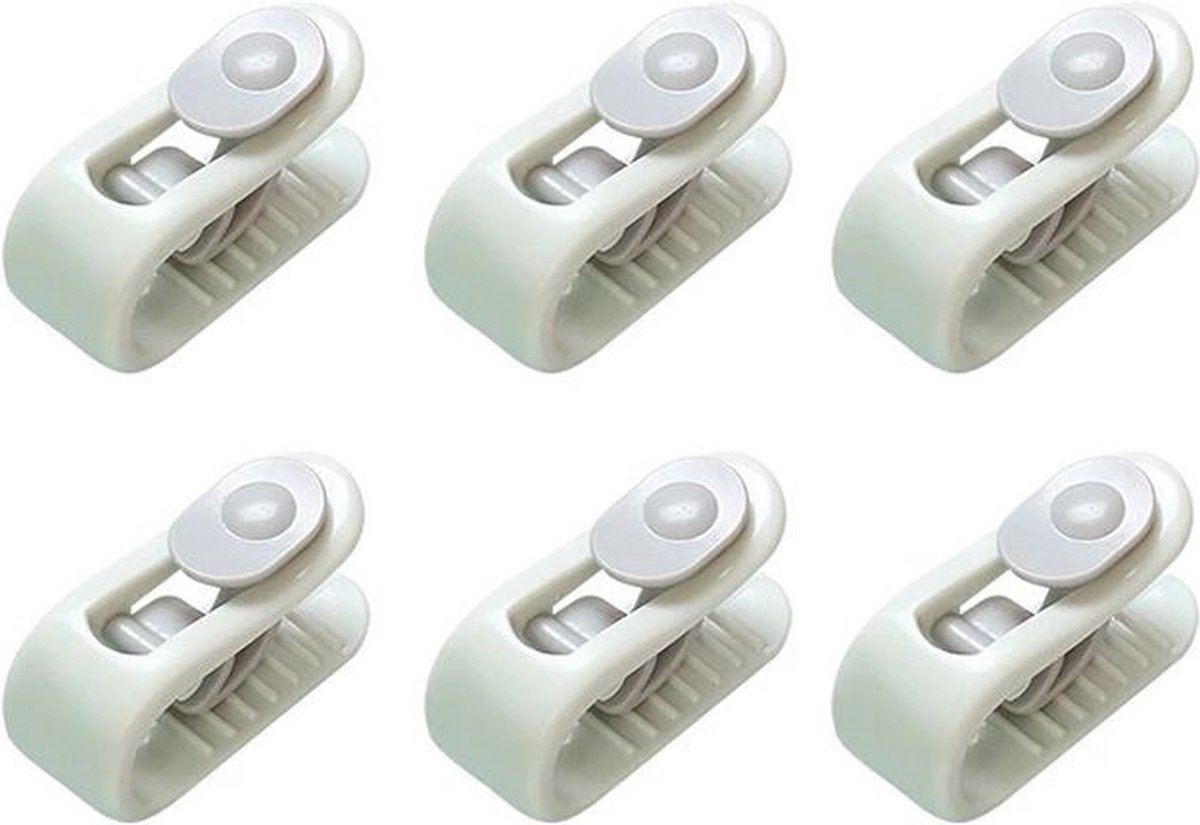 6st Dekbedclips voor Dekbed Binnen, Snel te Installeren Gevoerde Clips Dekbed Dekenbevestigingen Sterke Grip Quiltclips Dekbeddrukknopen Voorkomt Dat Dekbed Verschuift Beddengoedaccessoires