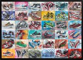 Sneaker schilderij (reproductie) 71x51cm