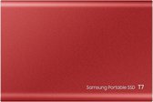 Samsung Portable T7 - 2TB SSD - Draagbare Harde Schijf - Rood