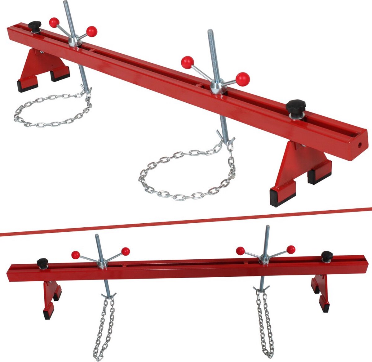 Zwenkwiel met rem voor motorlift ML13HS