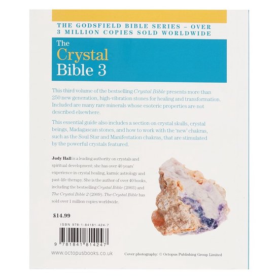 Boek cover The Crystal Bible, Volume 3 van Judy Hall (Paperback)