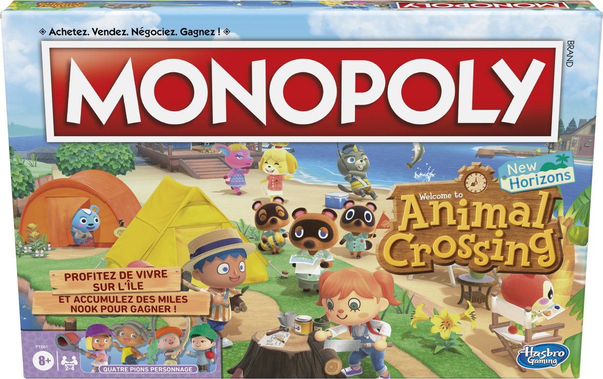 Monopoly Animal Crossing - Engelstalig Bordspel