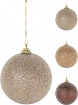 Oneiro's luxe kerstbal GLISS – ø8 cm - kerstbal - luxe verpakking – kerstcollectie – kerstdecoratie – kerstboomhanger – kerstversiering