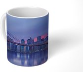 Mok - New York achter de Brooklyn Bridge - 350 ML - Beker