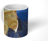 Mok - Koffiemok - Portret van Dr. Gachet - Vincent van Gogh - Mokken - 350 ML - Beker - Koffiemokken - Theemok