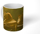 Mok - Leeuwen - Jungle - Zon - 350 ML - Beker