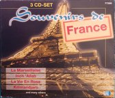 Set 3 CD Souvenir France