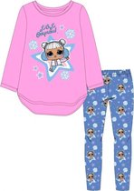 L.O.L Surprise Pyjama - roze - blauw - Maat 104 / 110 - 4 / 5 jaar