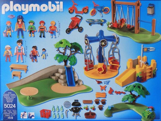 Playmobil Jardin d'enfants avec tyrolienne.