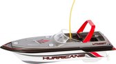 speedboot RC junior 16 x 7 cm wit/rood 6-delig