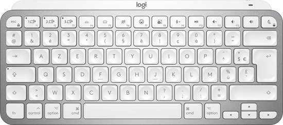 Logitech MX KEYS mini For Mac - Draadloos Bluetooth Toetsenbord - AZERTY FR  | bol