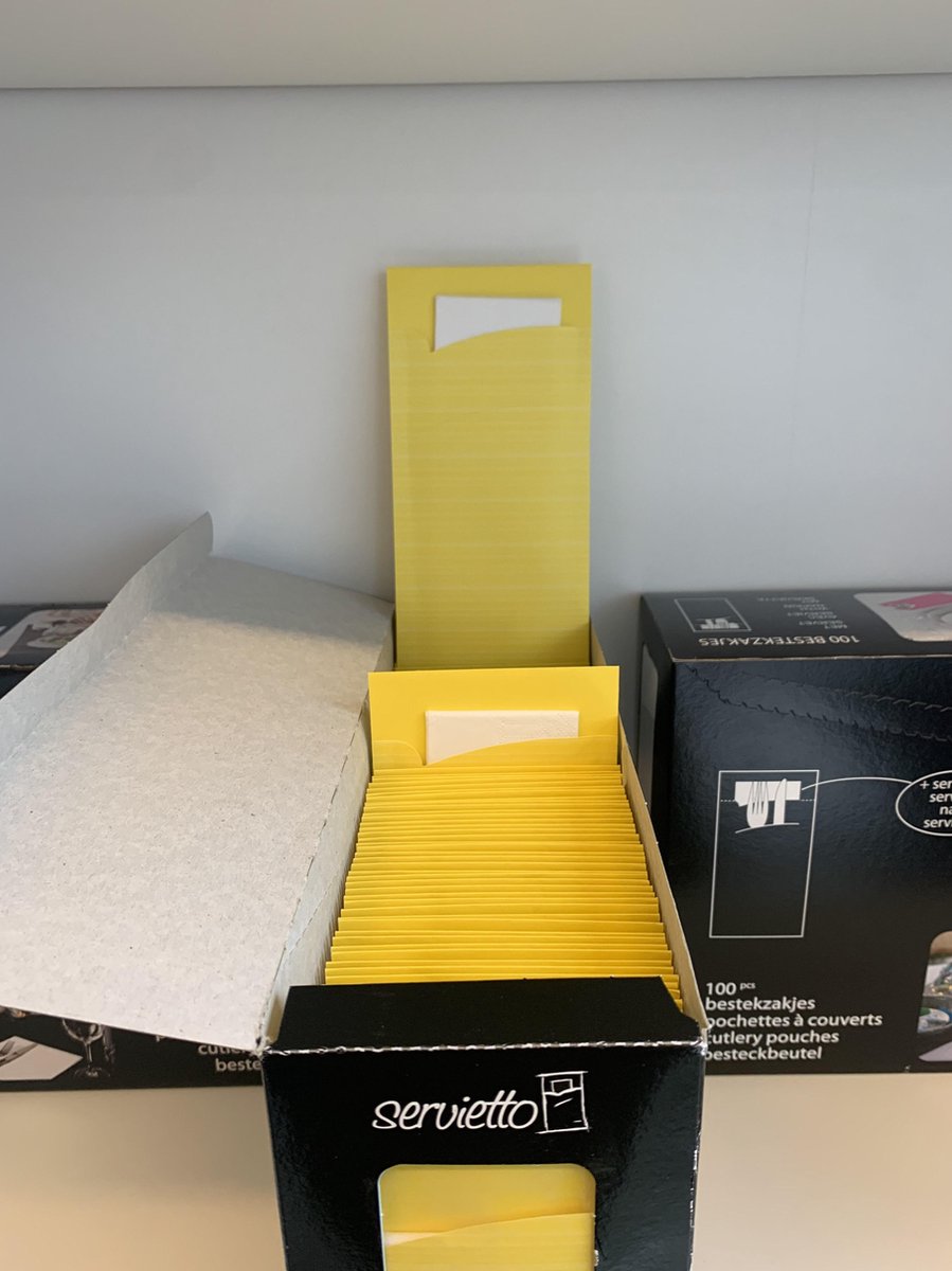 Pochettes  couverts 93x215mm - Pochettes  couverts 2 couches - 100 ...