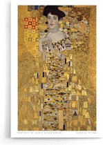Walljar - Gustav Klimt - Portret Van Adèle Bloch-Bauer I - Muurdecoratie - Poster